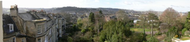 View of Bath/Victoria Park from Circus