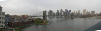 Brooklyn Bridge taken from Manhattan Bridge